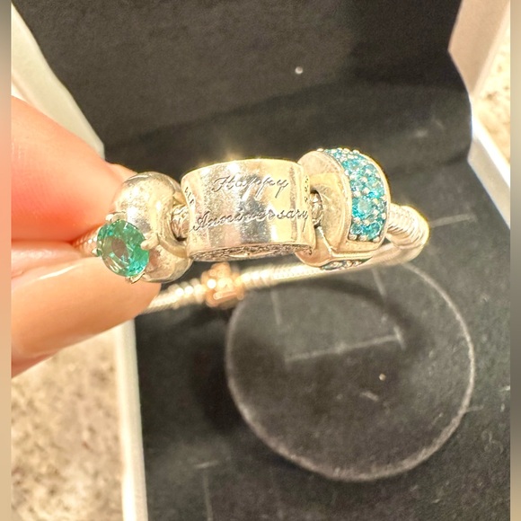 Pandora 3 charm bracelet-Never worn - Picture 5 of 6